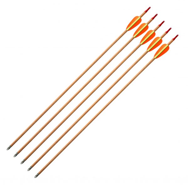 Enfield Sports Limited - 28" Wooden Target Arrows - Pack of 5
