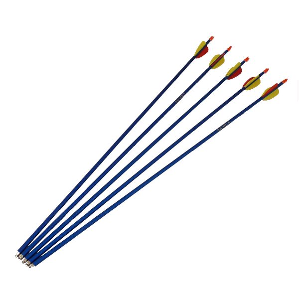 Enfield Sports Limited - 30" Aluminium Arrows - Blue - Pack of 5