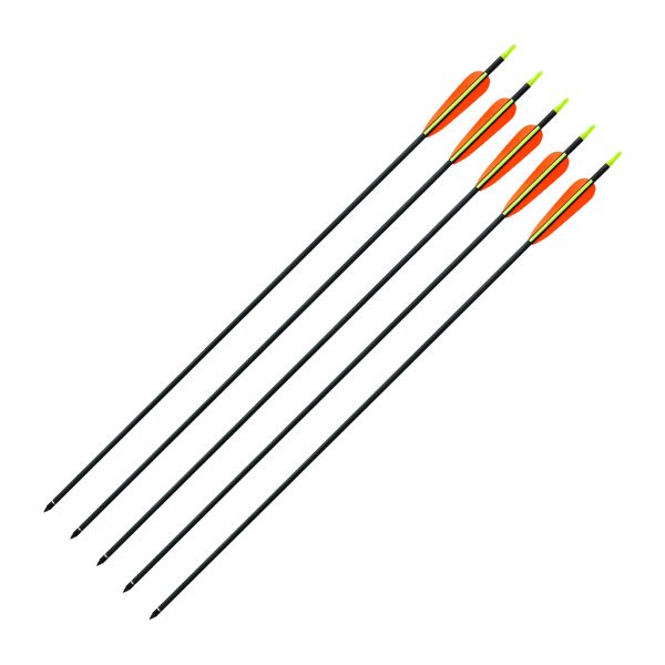 Enfield Sports Limited - 30" Carbon Arrows - Black - Pack of 5