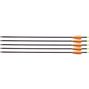 Enfield Sports Limited - 26" Fibreglass Arrows - Black - Pack of 5