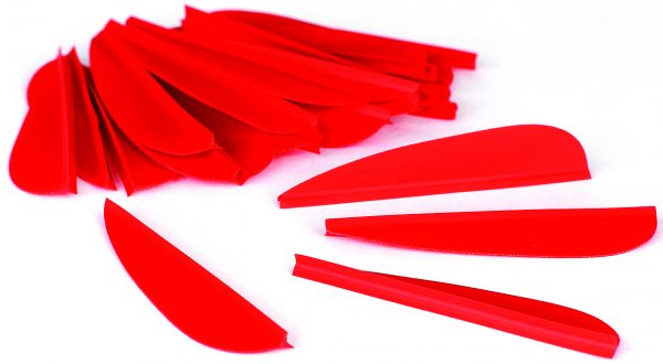 Enfield Sports Limited - Flight Vanes - 2.5" - Red - Pack of 24