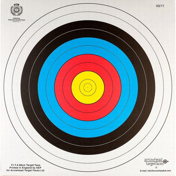 Enfield Sports Limited - Archery Target Face - 60x60cm