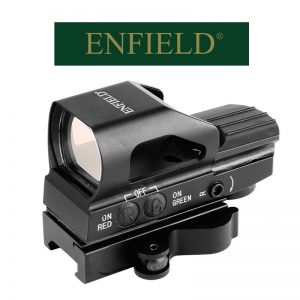Enfield 1x22x33Q Quick Release Red/Green Dot Sight