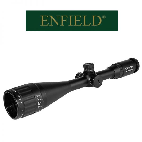 Enfield 4-16x50 AO Illuminated Mil Dot Rifle Scope