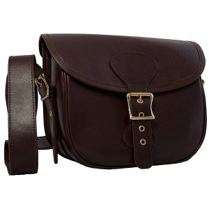 Enfield Sports Limited - Buckingham Collection Brown Leather Cartridge Bag