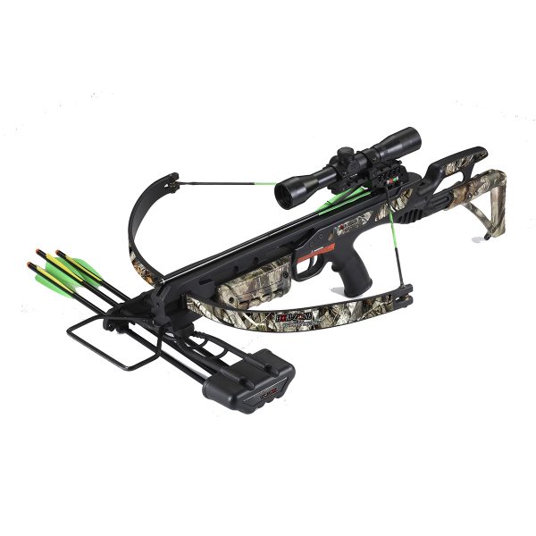 Scorpion 175lbs Recurve Crossbow Kit - Black/Camo