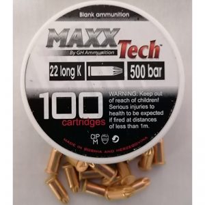 MAXX Tech 22 Long K 6mm - Tub of 100 Blanks