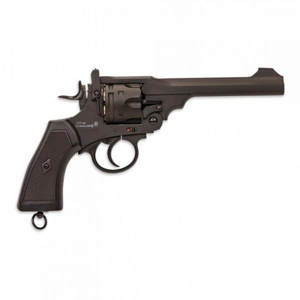 Webley MKVI Service Revolver .177 Black