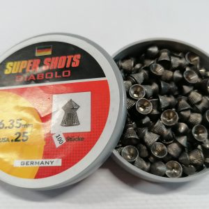 Super Shots .25 6.35mm Lead Pellets