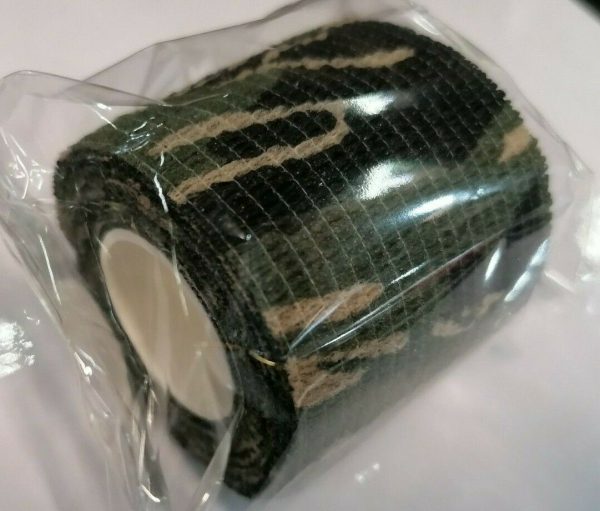 Enfield British DPM Camo Wrap Stealth Tape - Re-usable Stretchable