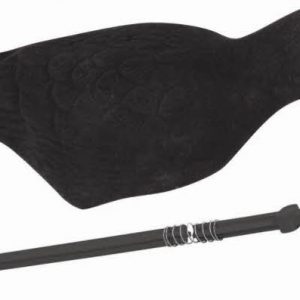 Jack Pyke Flocked Crow Shell Decoy