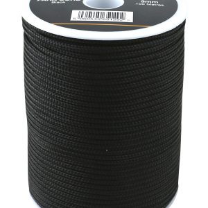 Survival Paracord 100m Reel black