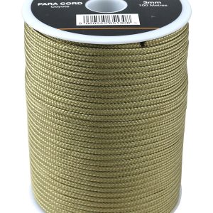 Survival Paracord 100m Reel coyote