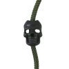 paracord Skull Cord Stoppers - black