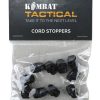 paracord Skull Cord Stoppers - black2