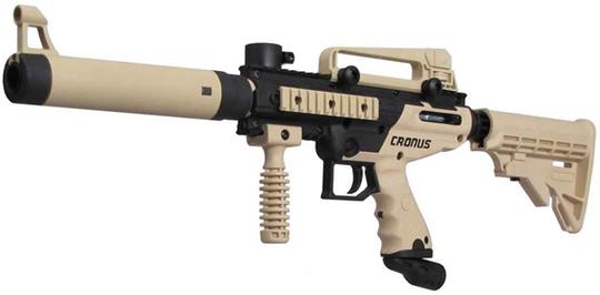 TIPPMANN CRONUS TACTICAL TAN PAINTBALL GUN