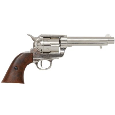 Colt Peacemaker Wooden Handle Nickel Finish G1106NQ