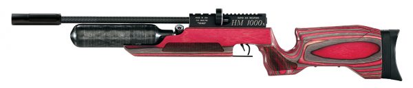 RAW HM1000x Laminate Stock Air Rifle - Red