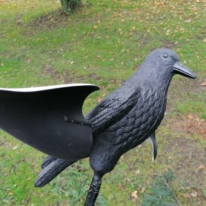 Crow Decoy Spinning Wings