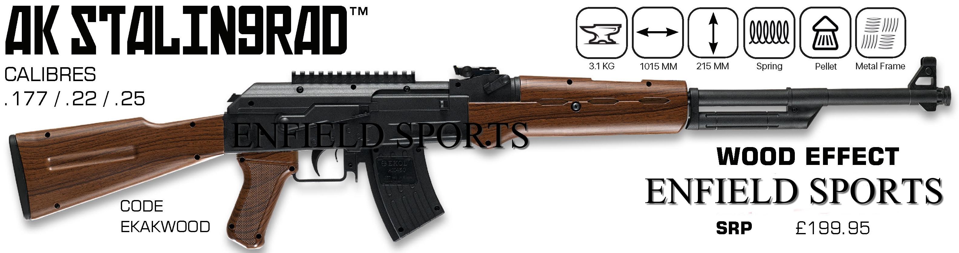 AK STALINGRAD WOOD EFFECT AIR RIFLE