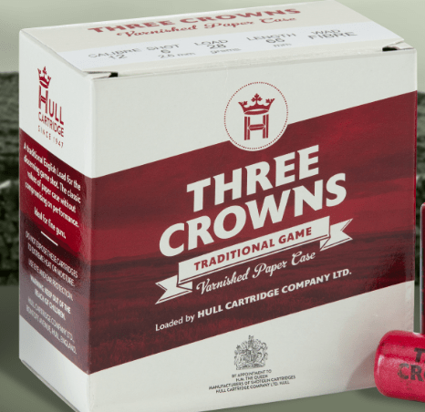 Hull Three Crowns 12Ga Cartridges