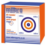 Milbro 17cm Card All Rounder Target