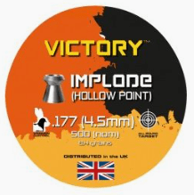 SMK Victory Implode .177 Hollow Point Pellets